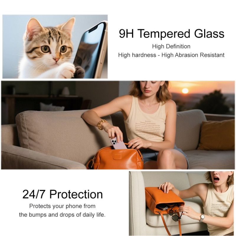 Heldekkende Skjermbeskytter I Herdet Glass For Oppo Reno 14 F 5g Imak