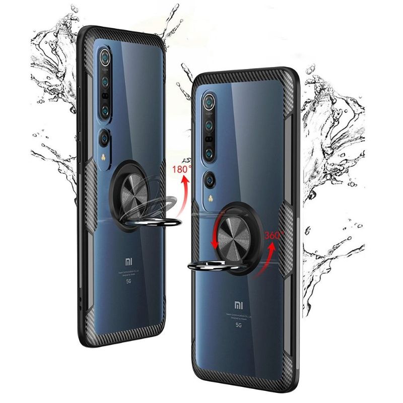 Deksel Til Xiaomi Mi 10 / 10 Pro Anti-fall Gjennomsiktig Finger