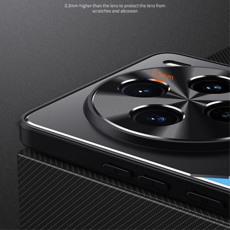 Deksel Til Vivo X100 Pro Metalleffekt