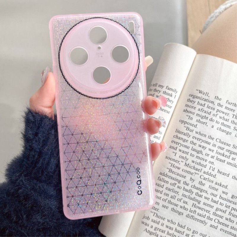 Deksel Vivo X100 Pro Q.coo Bling Aurora-serien