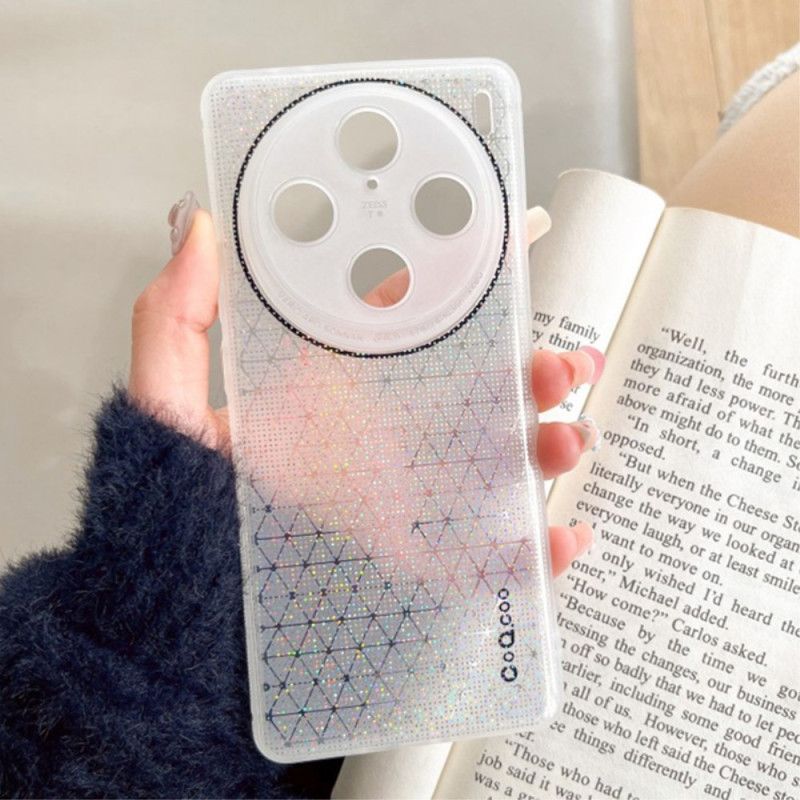 Deksel Vivo X100 Pro Q.coo Bling Aurora-serien