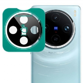 Herdet Glasslinsebeskytter For Vivo X100 Pro Selvposisjonerende Ramme (svart Versjon)