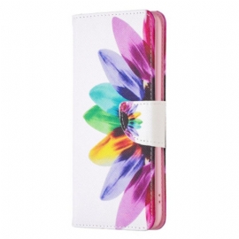 Folio Deksel Til Samsung Galaxy S23 Ultra 5G En Blomst