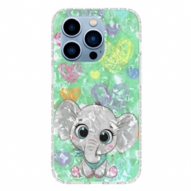 Deksel Til iPhone 14 Pro Max Stilig Elefant