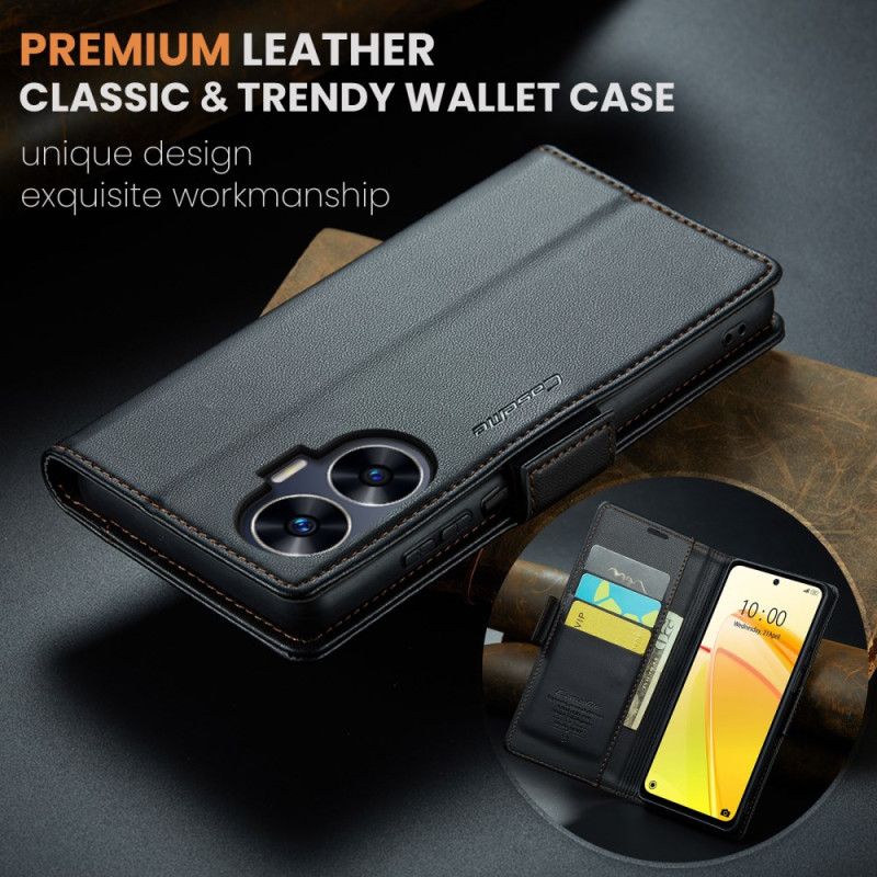 Folio Deksel Realme C55 Caseme Rfid-blokkering