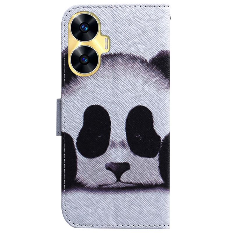 Folio Deksel Realme C55 Panda