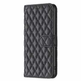 Folio Deksel Realme C55 Vattert Binfen-farge Beskyttelse Deksel