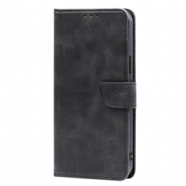 Folio Deksel Realme C55 Vintagetekstur Beskyttelse Deksel