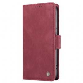 Folio Deksel Realme C55 Yikatu Beskyttelse Deksel