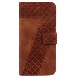 Folio Deksel Til Realme C55 Design 7 Med Stropp