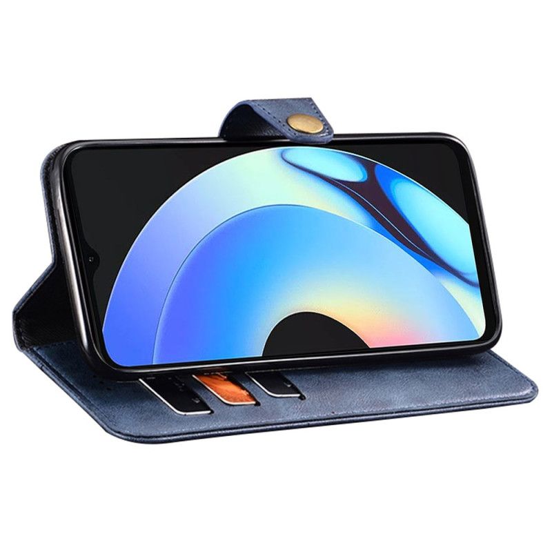 Folio Deksel Til Realme C55 Idewei Gullknapper