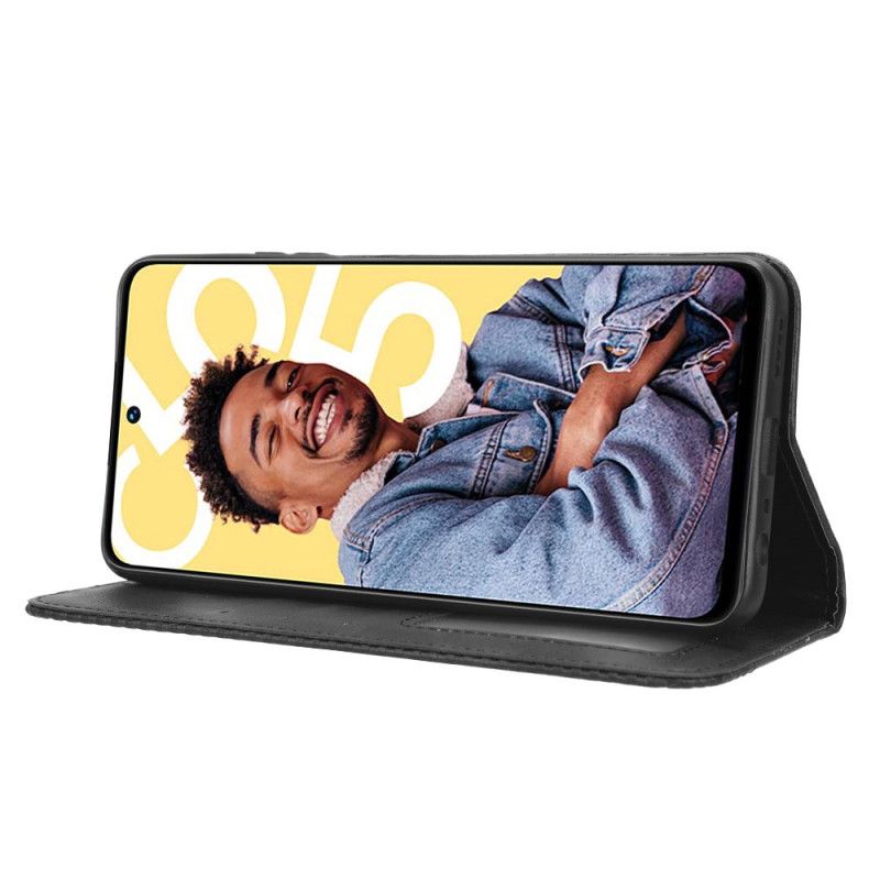 Folio Deksel Til Realme C55 Retrostil