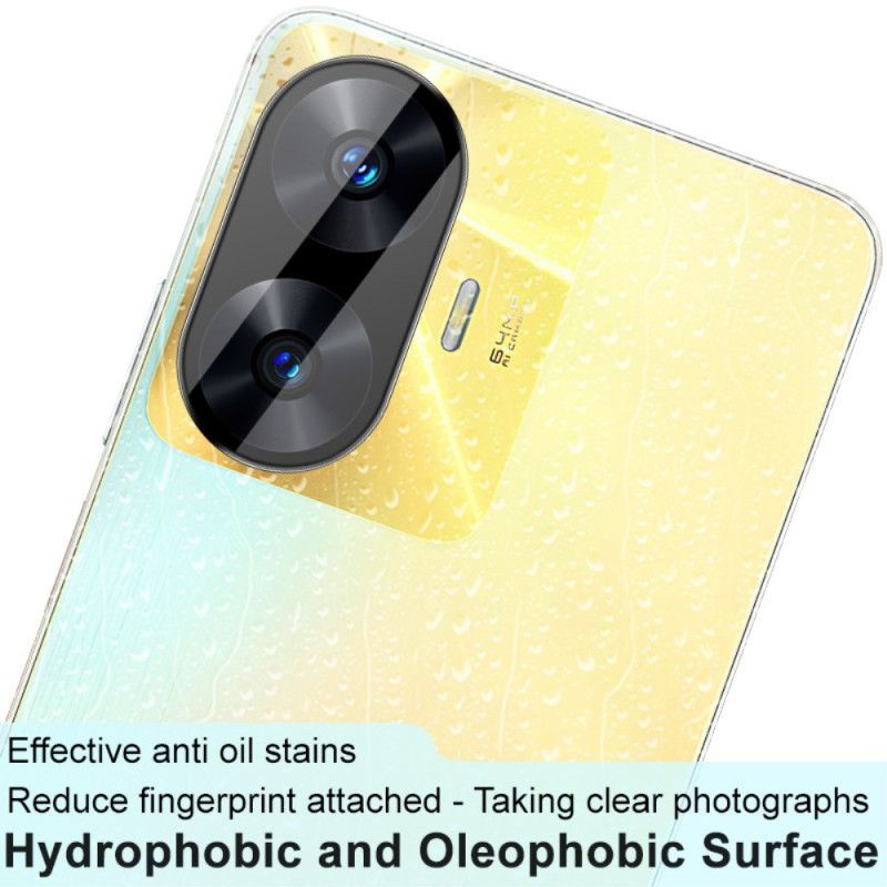 Herdet Glasslinsebeskytter For Realme C55 (svart Versjon)