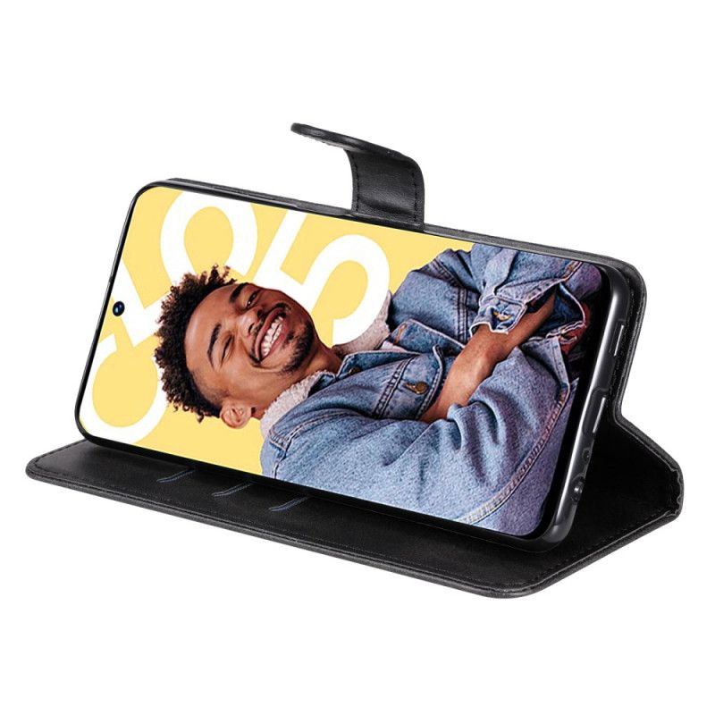 Lærdeksel Folio Deksel Realme C55 Mobildeksel Myntpung Foran