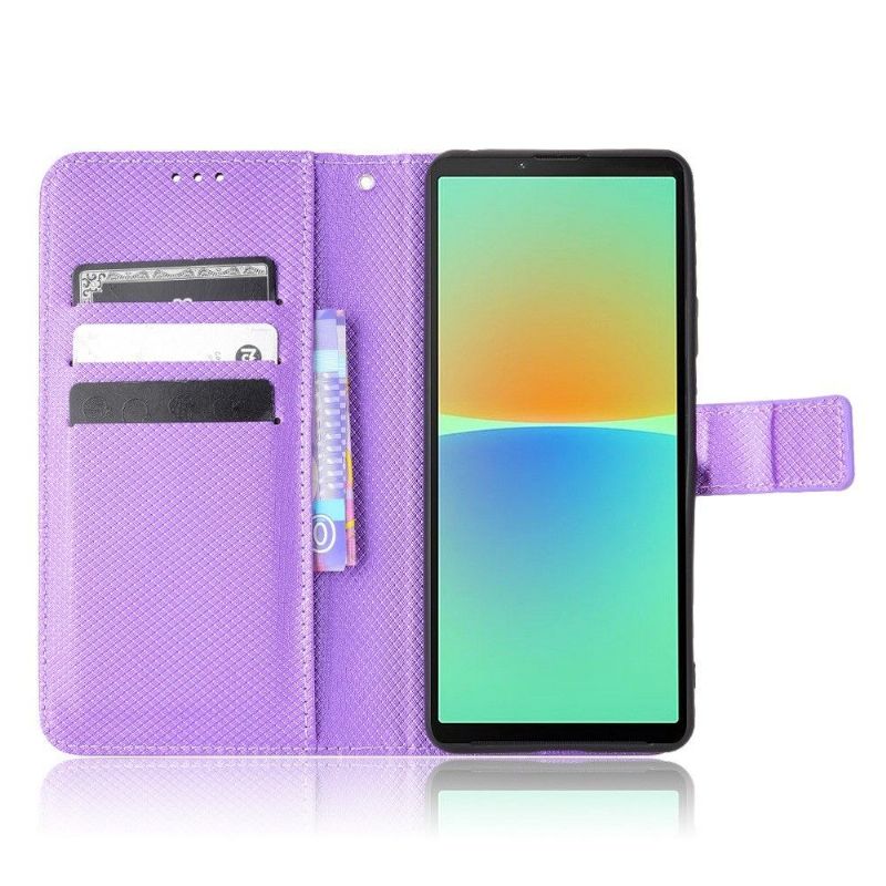 Folio Deksel Til Sony Xperia 10 IV Lærdeksel Lucinda Klappkortholder