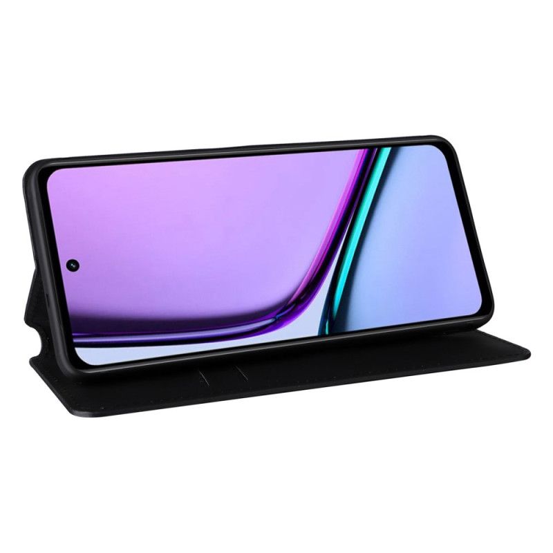 Folio Deksel Lær Realme C67 3d-diamanter