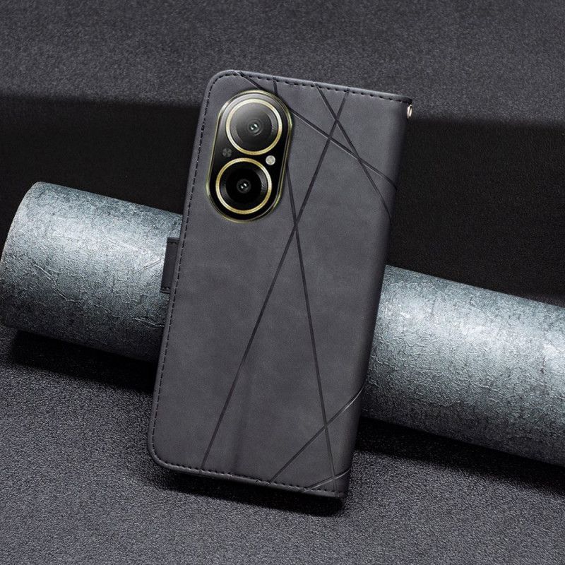 Folio Deksel Realme C67 Geometrisk Mønster Binfen Color