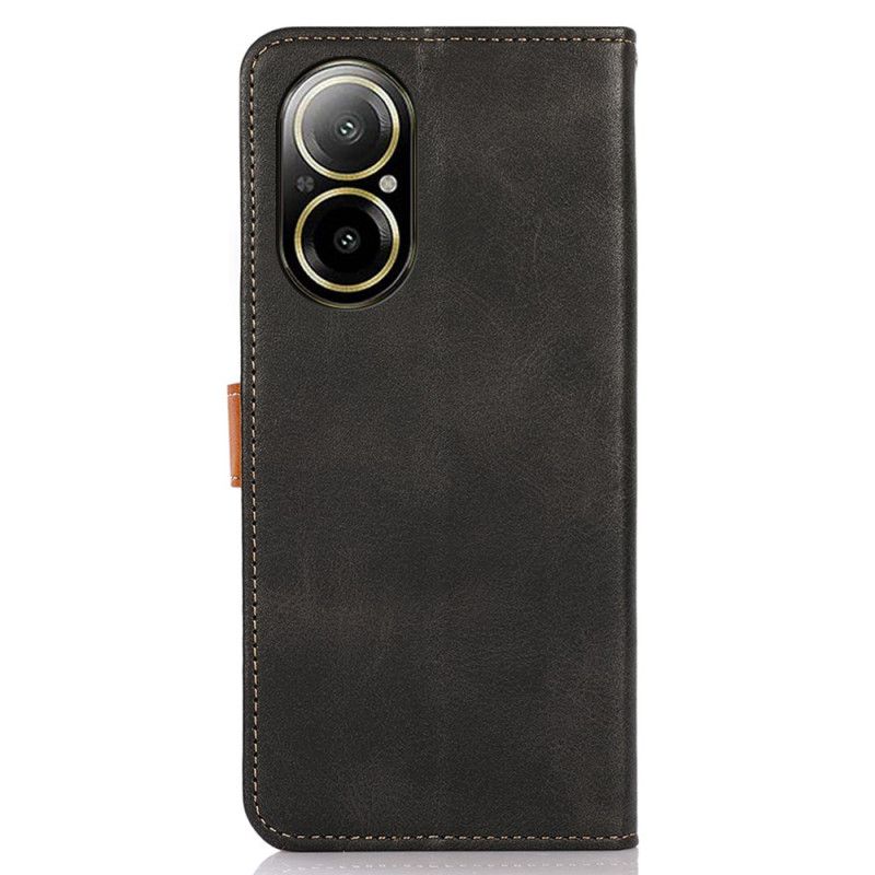 Folio Deksel Realme C67 Khazneh Gullspenne Beskyttelse Deksel