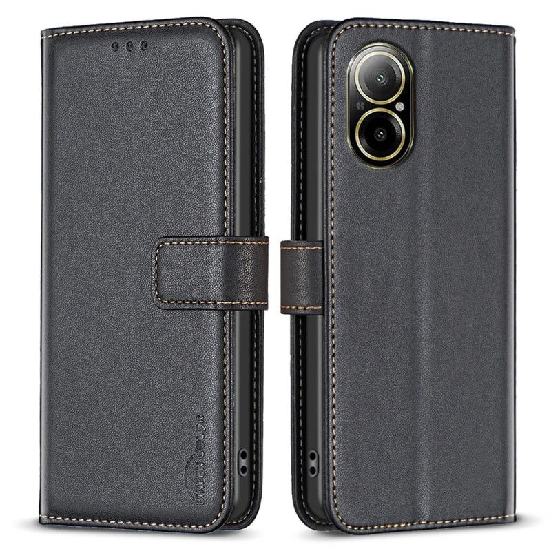 Folio Deksel Realme C67 Klassisk Binfen Color Beskyttelse Deksel