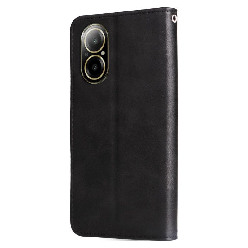 Folio Deksel Realme C67 Myntpung Foran Beskyttelse Deksel