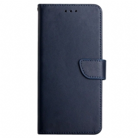 Folio Deksel Realme C67 Nappaskinn