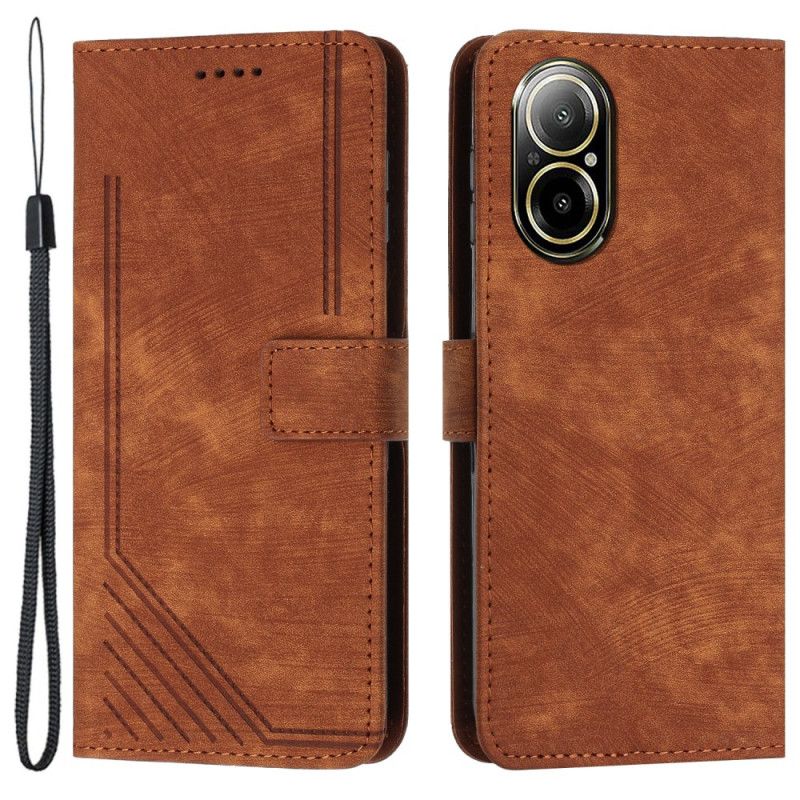 Folio Deksel Realme C67 Retrodesign