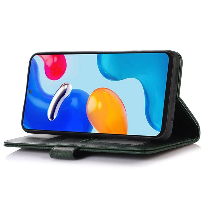 Folio Deksel Til Realme C67 Klassisk Kunstskinn