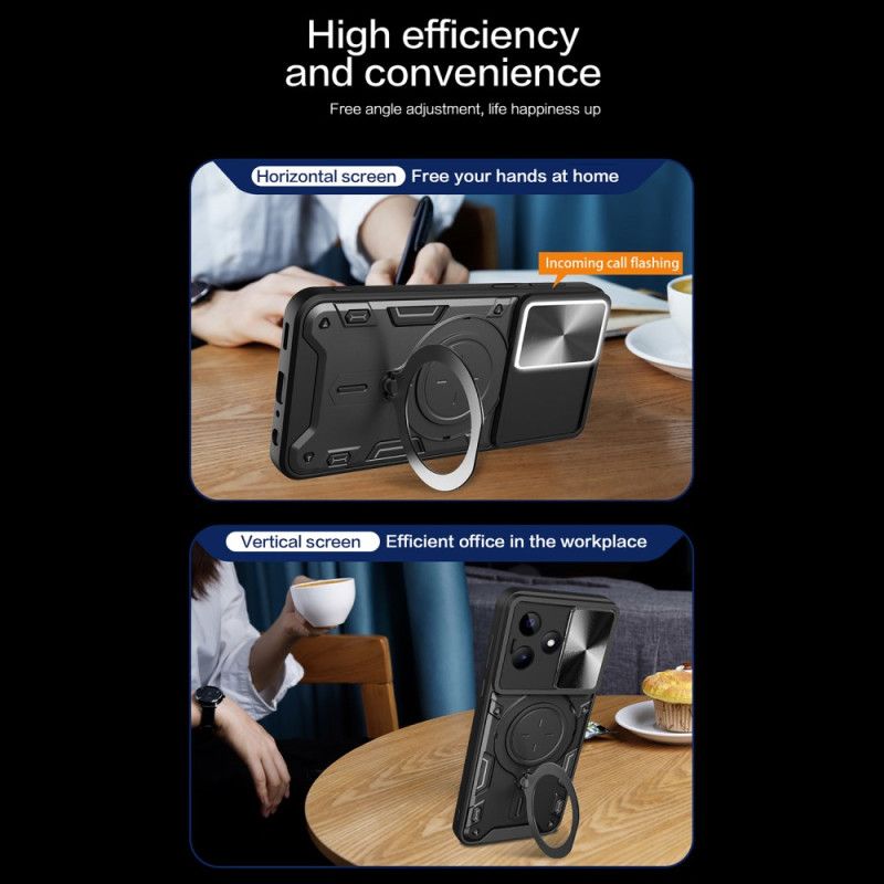 Deksel Til Realme C53 Roterende Montering Og Kamerabeskyttelse