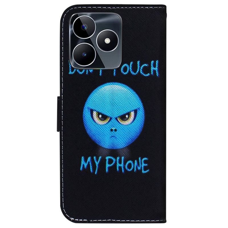 Folio Deksel Realme C53 Emoji-telefon