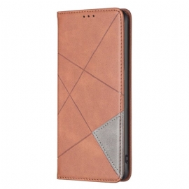 Folio Deksel Realme C53 Geometrisk Mønster