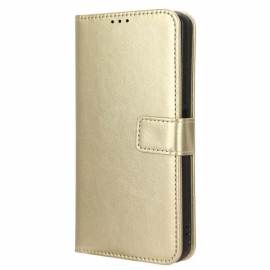 Folio Deksel Realme C53 Prangende Kunstskinn