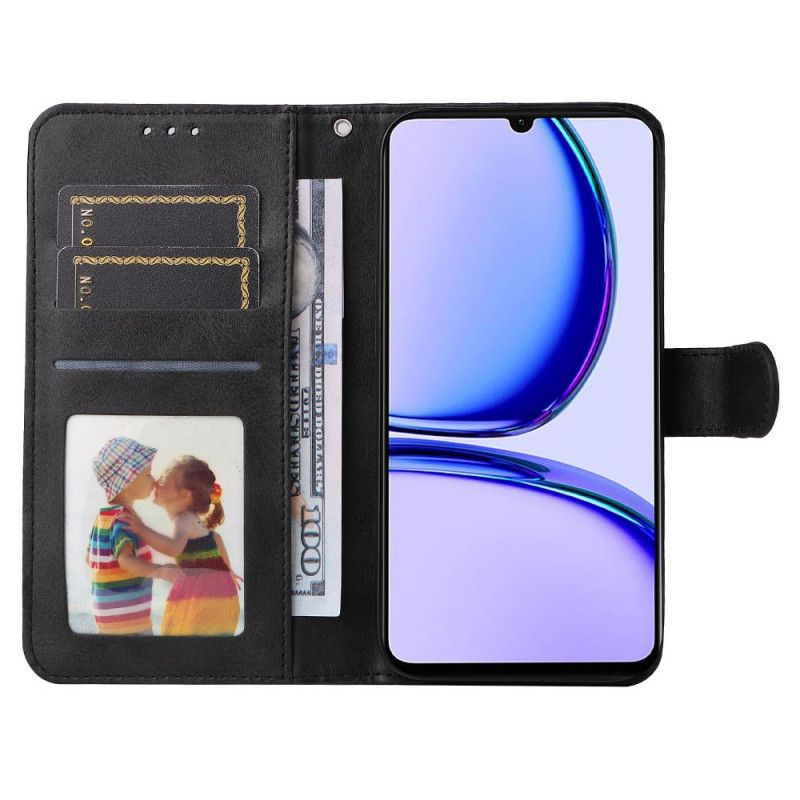 Folio Deksel Til Realme C53 Klassisk Med Stropp