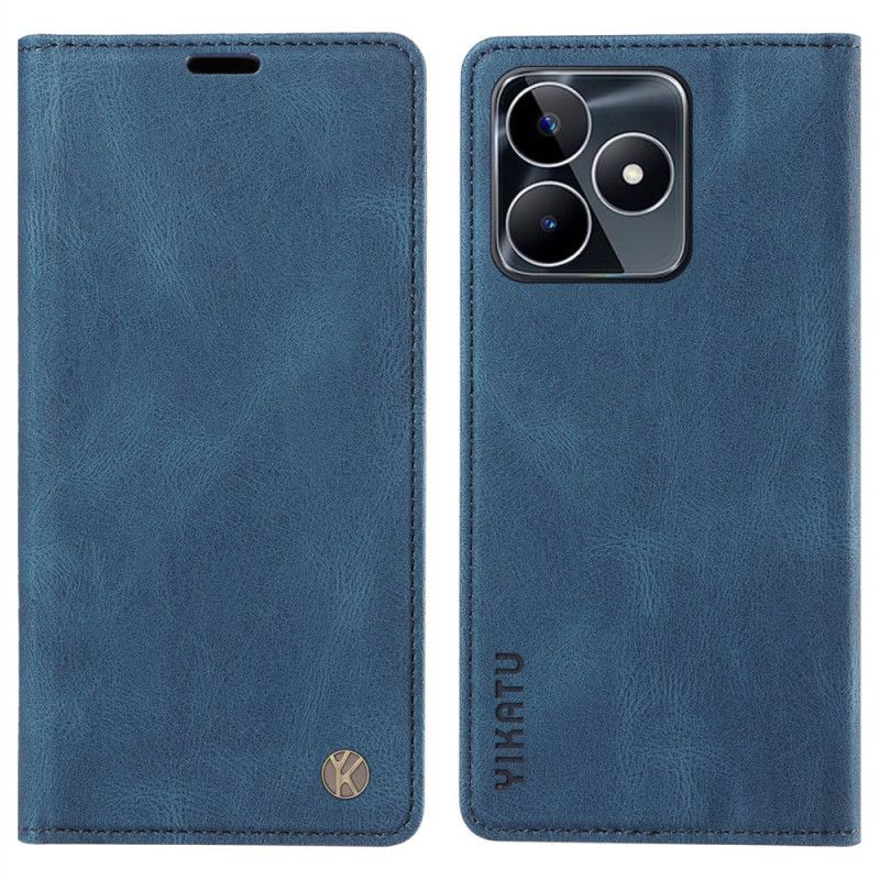 Folio Deksel Til Realme C53 Yikatu