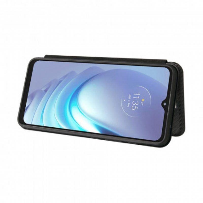 Beskyttelse Deksel Til Moto G50 Folio Deksel Silikon Karbon