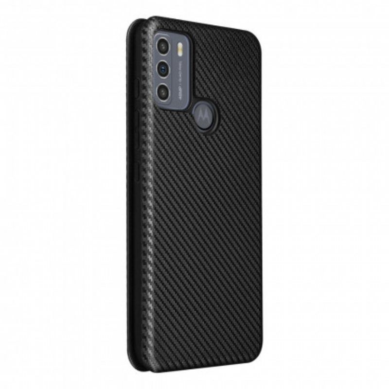 Beskyttelse Deksel Til Moto G50 Folio Deksel Silikon Karbon