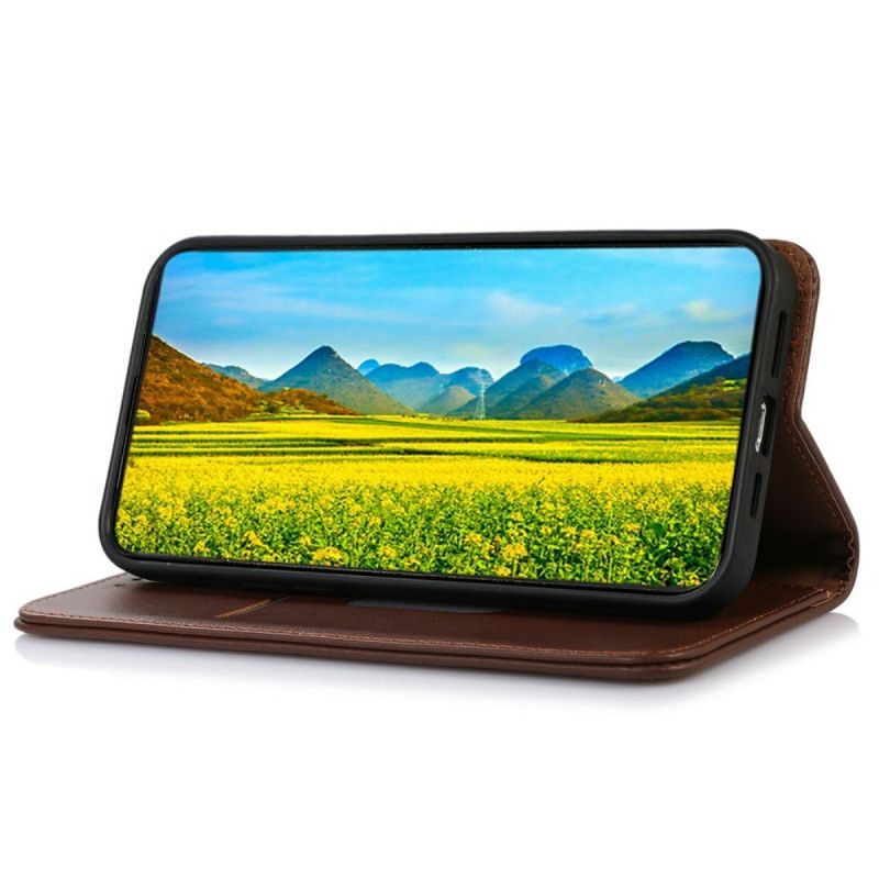 Folio Deksel Lær Oneplus 13r Mobildeksel Khazneh-skinn