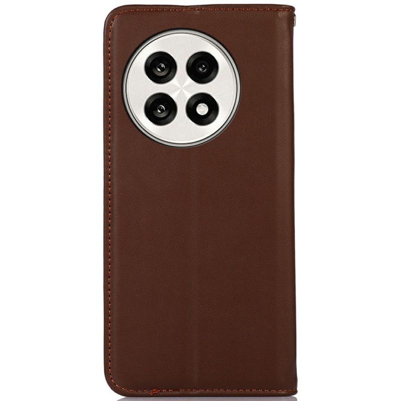 Folio Deksel Lær Oneplus 13r Mobildeksel Khazneh-skinn