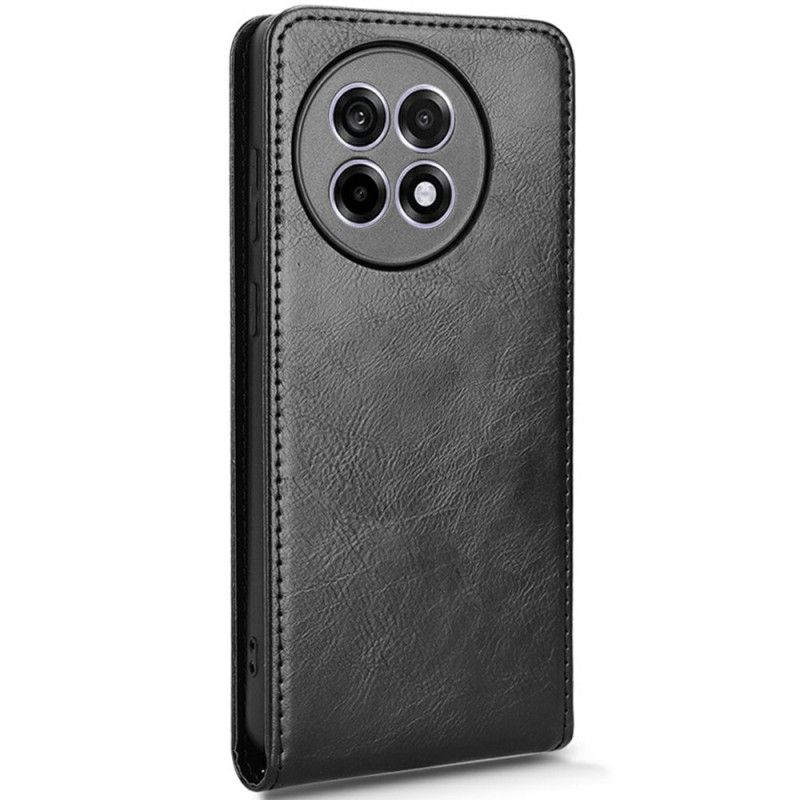 Folio Deksel Oneplus 13r Kunstskinn Med Vertikal Klaff