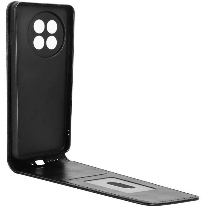 Folio Deksel Oneplus 13r Kunstskinn Med Vertikal Klaff