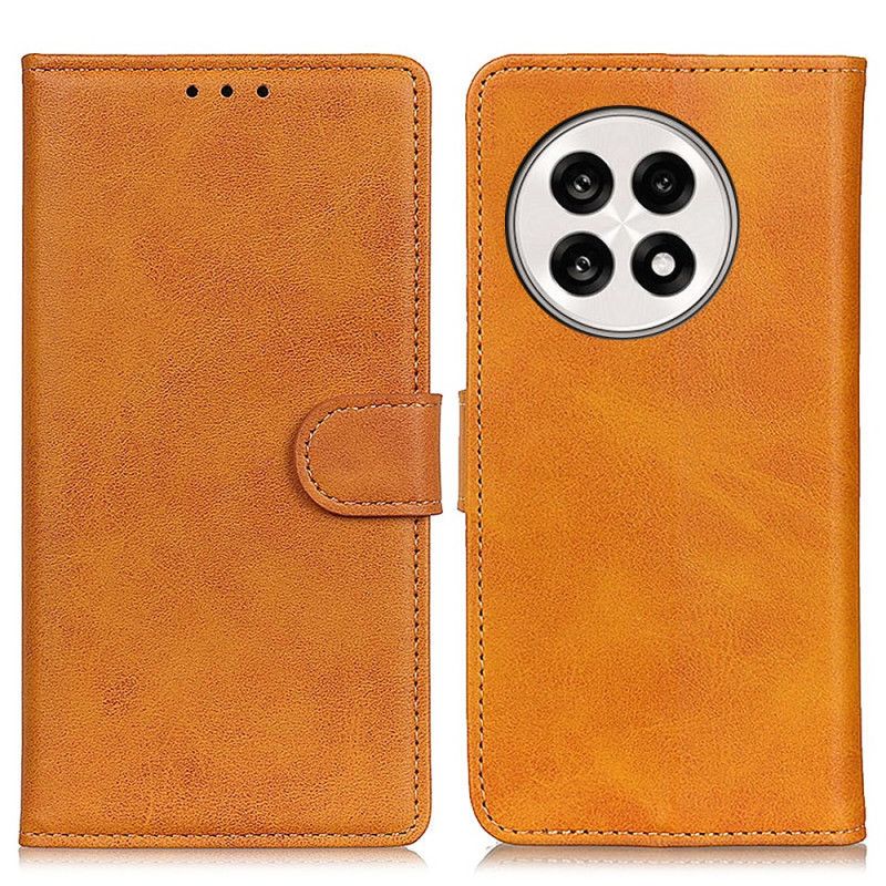 Folio Deksel Oneplus 13r Matt Kunstig Skinn