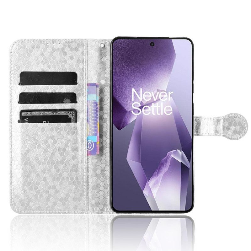 Folio Deksel Oneplus 13r Skinnende Prikker Beskyttelse Deksel