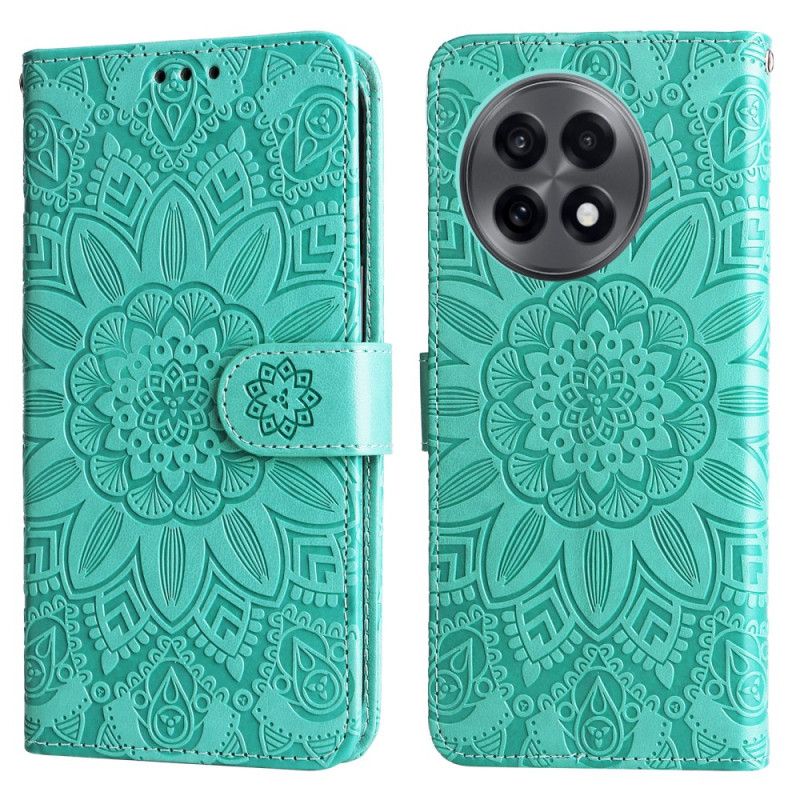 Folio Deksel Oneplus 13r Solsikkefarget Beskyttelse Deksel