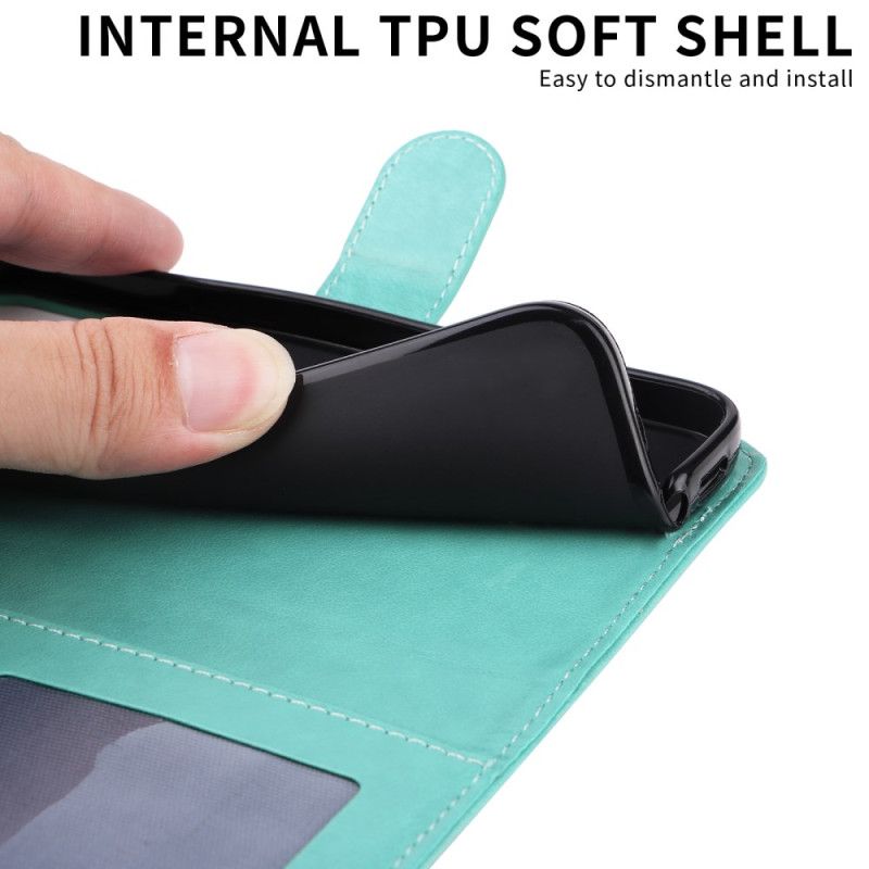 Folio Deksel Oneplus 13r Solsikkefarget Beskyttelse Deksel