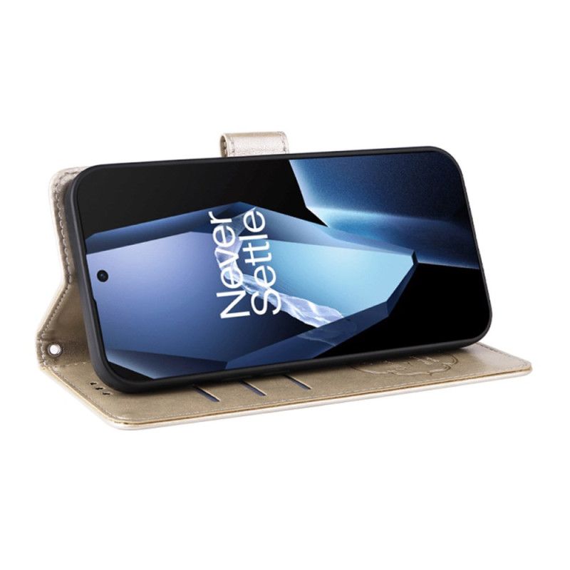 Folio Deksel Til Oneplus 13r Blomstermønster