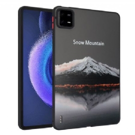 Deksel Xiaomi Pad 6 Pro Mobildeksel Snødekte Fjell