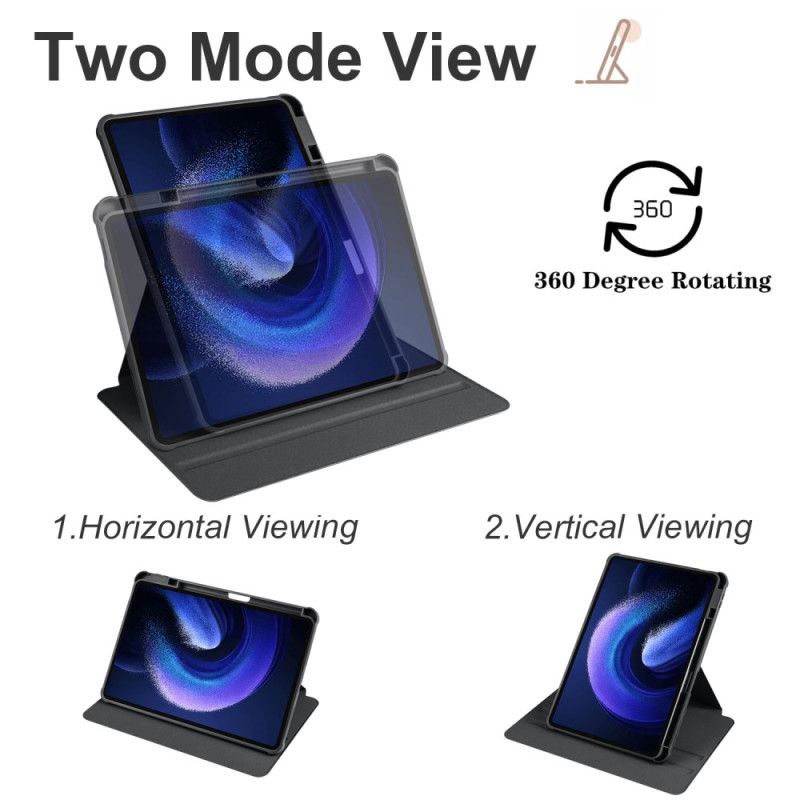 Etui Xiaomi Pad 6 Pro Roterende Stativ