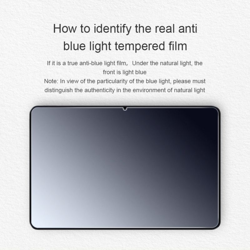 Nillkin Displayschutzfolie Aus Gehärtetem Glas Mit Blaulichtfilter Für Xiaomi Pad 6 / 6 Pro