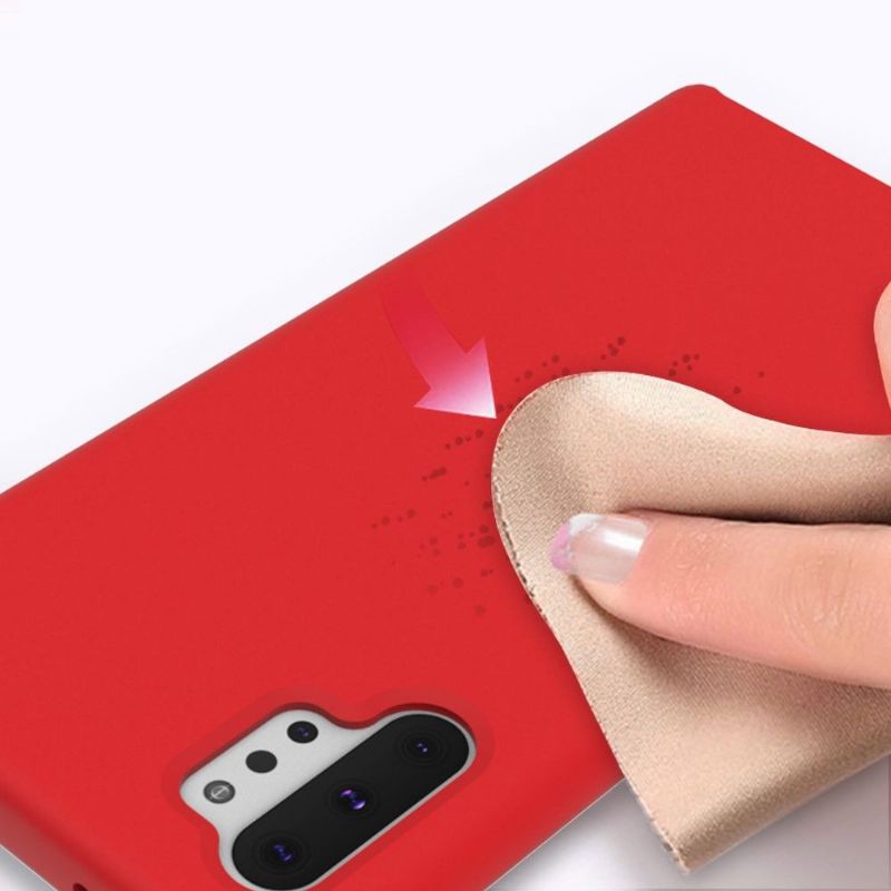Deksel Til Samsung Galaxy Note 10+ / Note 10+ 5G Flytende Silikon