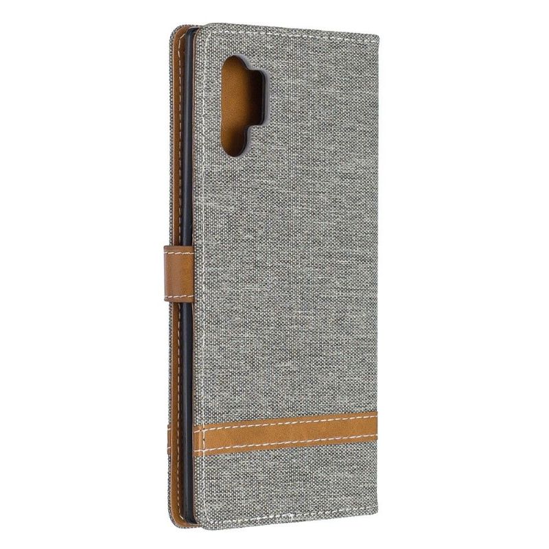 Folio Deksel Til Samsung Galaxy Note 10+ / Note 10+ 5G Stofftrekk
