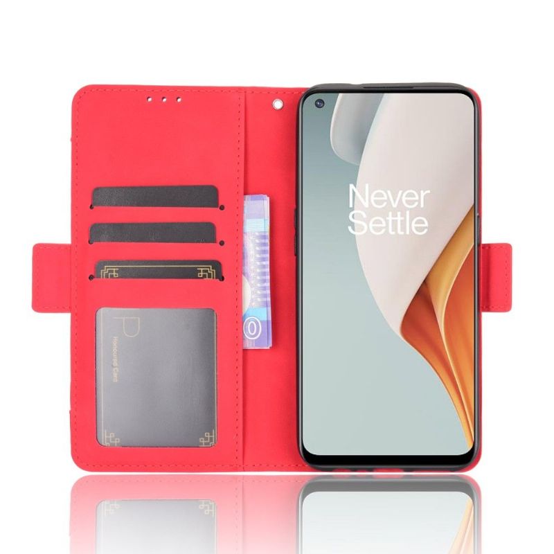 Folio Deksel Til OnePlus Nord N100 Premium Med Kortholder